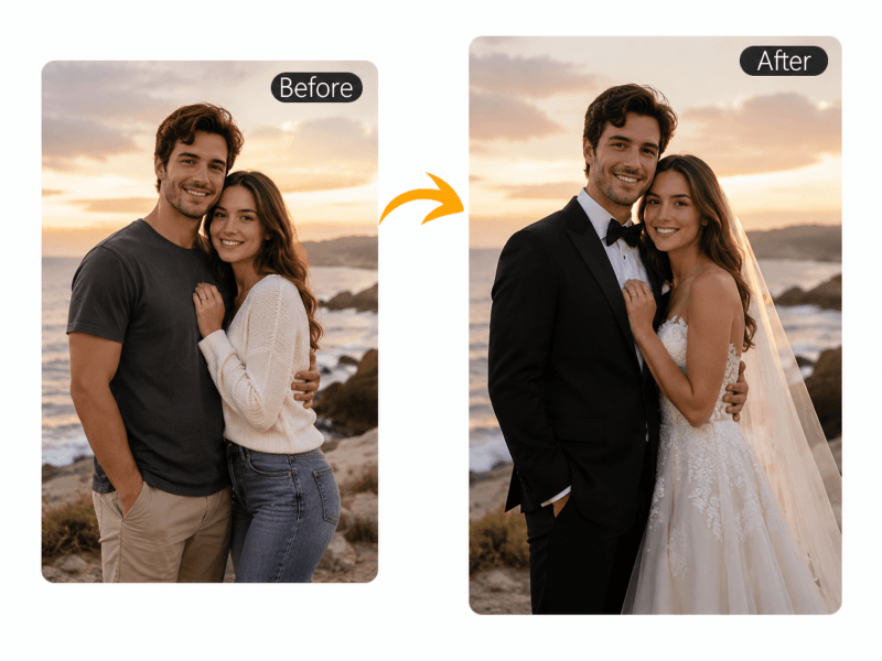 AI Dress Changer for Fashion & Portrait Photography