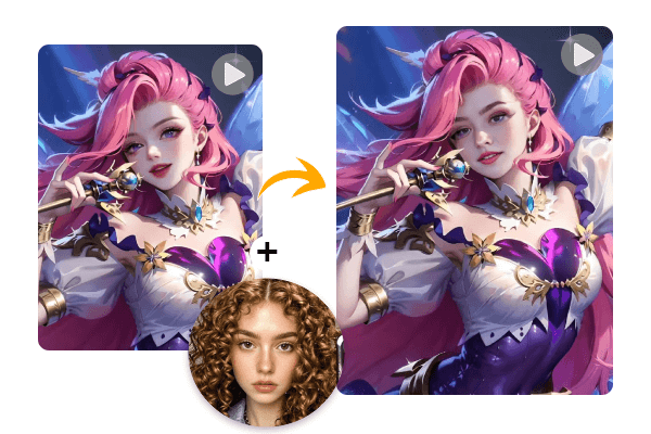 Swap Faces Into Games & Virtual Characters