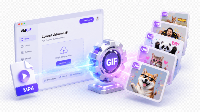 Convert Video to GIF Online – Fast & Free Video to GIF Tool