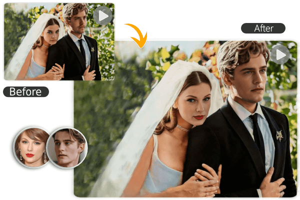 Free AI Multiple Face Swap Video Online